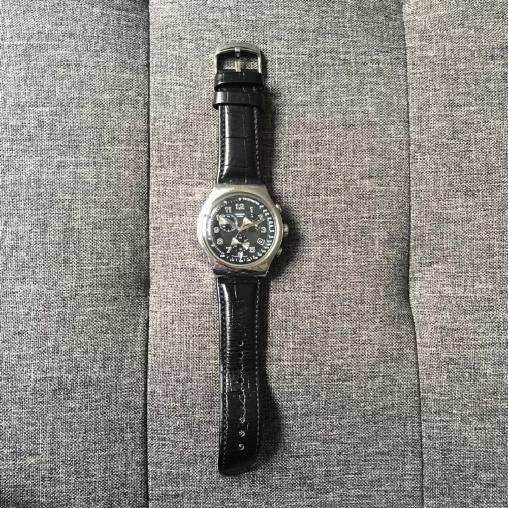 Swatch Irony stainless steel patented